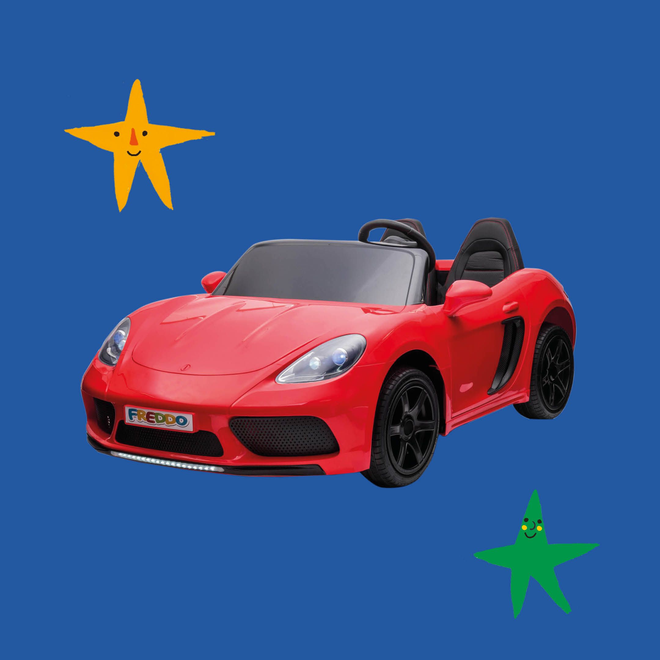 Freddo S313 Maserati over the top car gift idea for kids