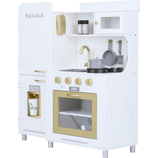 Little Chef Mayfair Retro Play Kitchen, White