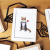 Fancy Animals Print, Fox - Art - 2