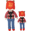 20'' Stay Wild Bernard the Bear Stuffed Animal - Plush - 2