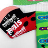 Ladybug & Caterpillar Mismatched Socks for Fun Adults and Kids - Socks - 4