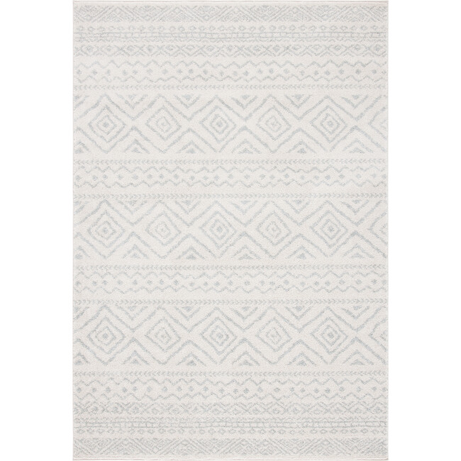 Tulum Aidy Rug, Light Grey