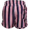 Boy Short Swim Trunks, Rose Blue - Swim Trunks - 3