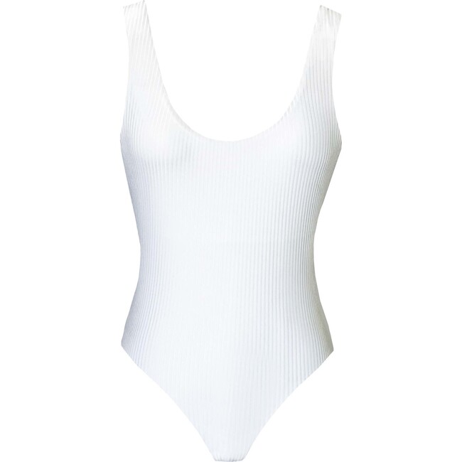 Women's La Piedra Rib One Piece, Egret