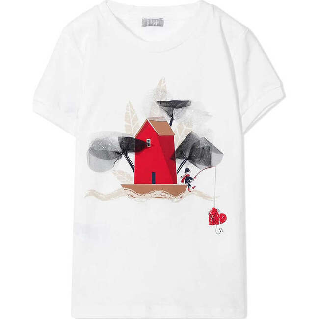 Farm Graphic T-Shirt, White