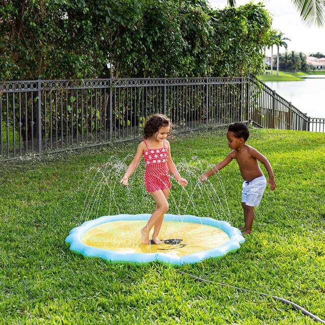 Good Vibes Sunshine Splash Pad Sprinkler, Multi