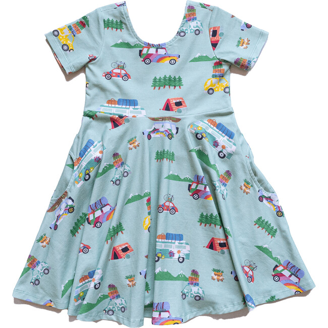 Journey Short Sleeve Dress, Roadtrip