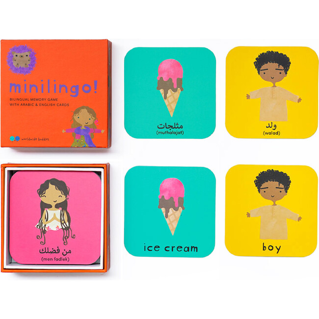 Minilingo, English/Arabic Flashcards