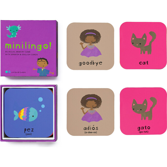 Minilingo, English/Spanish Flashcards