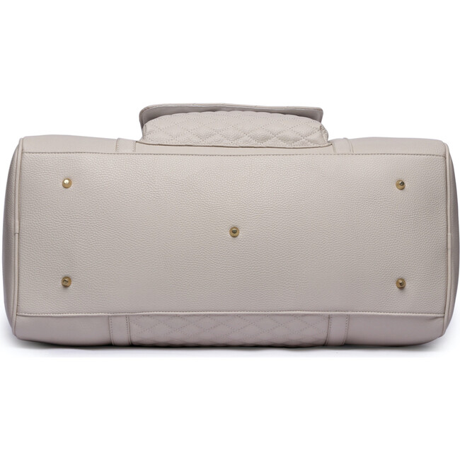Monaco Travel Bag | Pearl White - Diaper Bags - 5