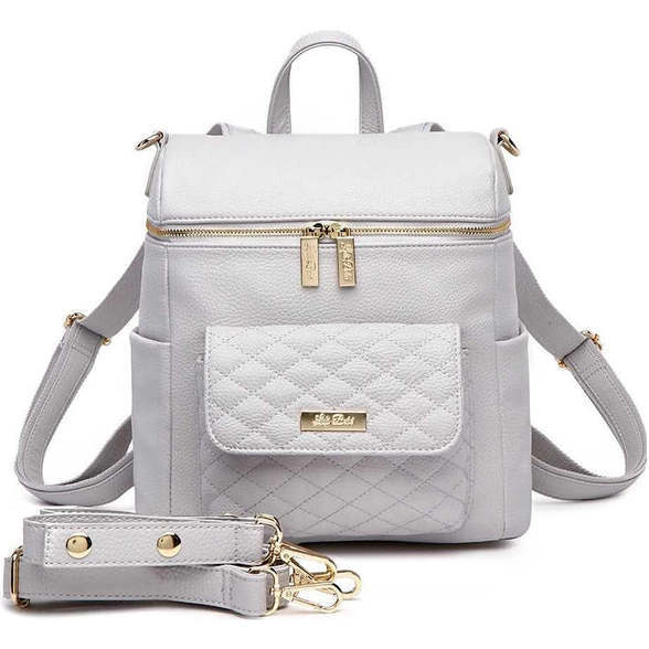 Petit Monaco Diaper Bag | Stone Grey