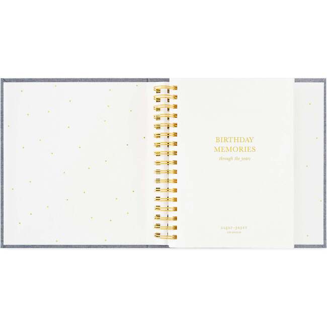 Birthday Book, Chambray - Paper Goods - 2