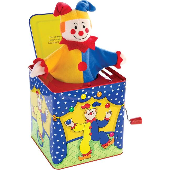 Schylling Silly Circus Jack In Box Toy