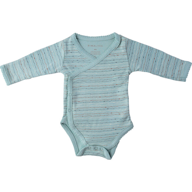 Long Sleeve Kimono Quipu, Mint