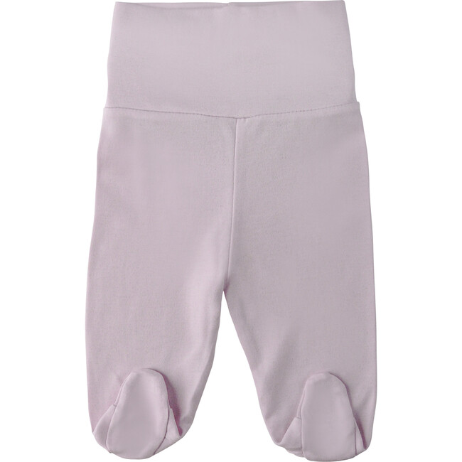 High Waist Footed Pants, Lavender