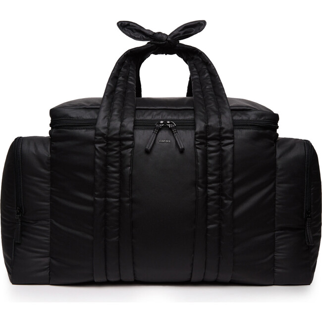 Organic Cotton Water-Repellent Baby Hospital Bag, Black
