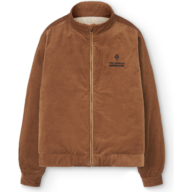 Tiger Corduroy Regular Fit Jacket, Soft Brown
