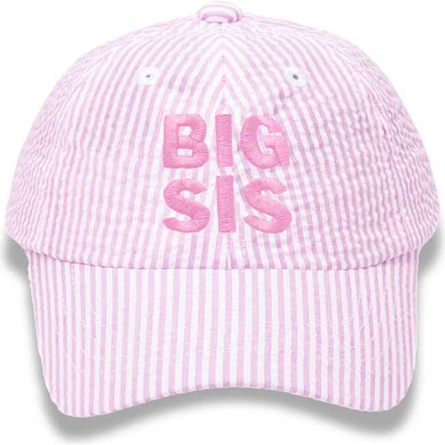 Big Sis Bow Baseball Hat, Pink
