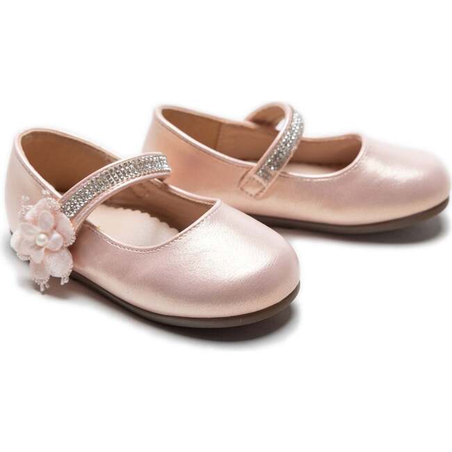 Primrose Rhinestone Flats, Pink