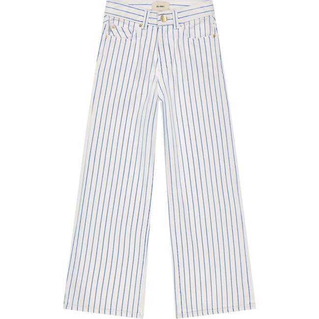 Lily Wide Leg Girl, Nautical Stripe
