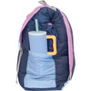 Sleep-N-Pack™ Big Kid Size Sleeping Bag Backpack, Color Block Camp Collection: Blue Ombre - Sleepbags - 3