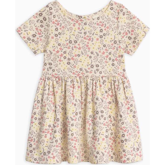 Stella Short Sleeve Swing Dress Giada Floral / Lilla