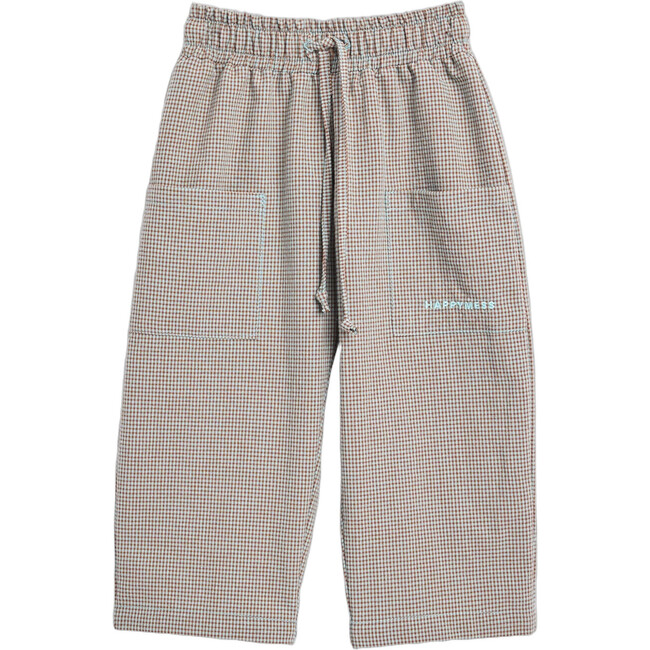 Vichy Pants, Foggy Brown