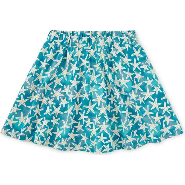 Twirl Skort, Watercolor Starfish